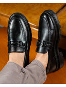 Sapato Loafer Tratorado