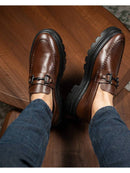 Sapato Loafer Tratorado